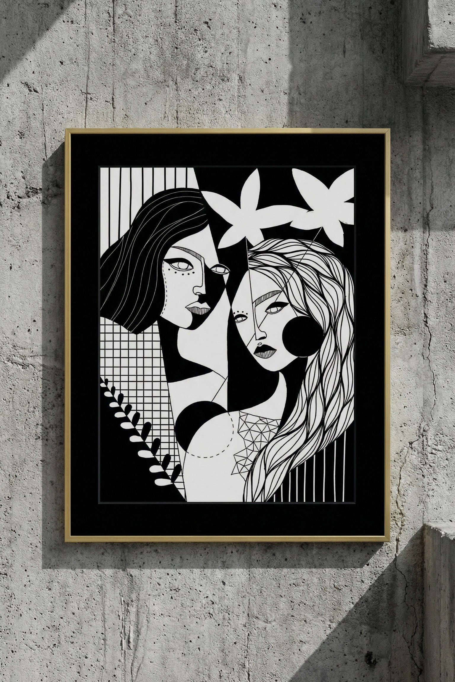 Geometry of Sisterhood | Siebdruck